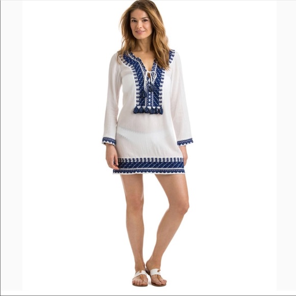 Vineyard Vines Dresses & Skirts - NWT Vineyard Vines Tassel Coverup Dress Xs